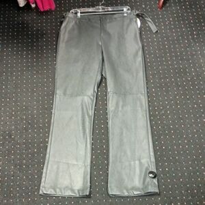 Naked Wardrobe Textured Gray Pants